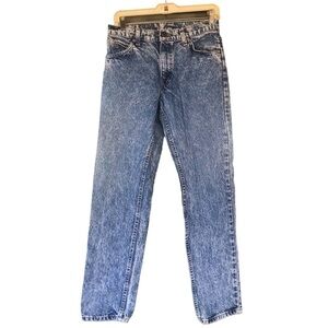 Vintage acid wash Levi’s Jeans Faded denim straight leg boho western Fall